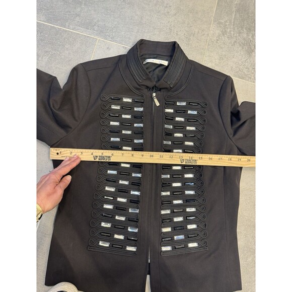 Peter Nygard Vintage Military Style Studded Jacket – Women’s Size 12 - Picture 3 of 10